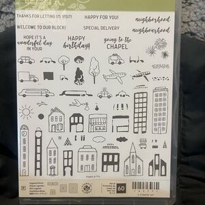 Stampin' Up! In the city Set - Black and White